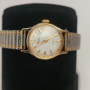 Timex Women's Gold and Silver Quartz  Watch